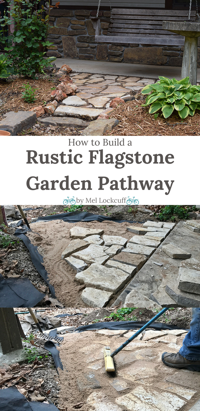 Build a Rustic Flagstone Garden Pathway First Security Mortgage